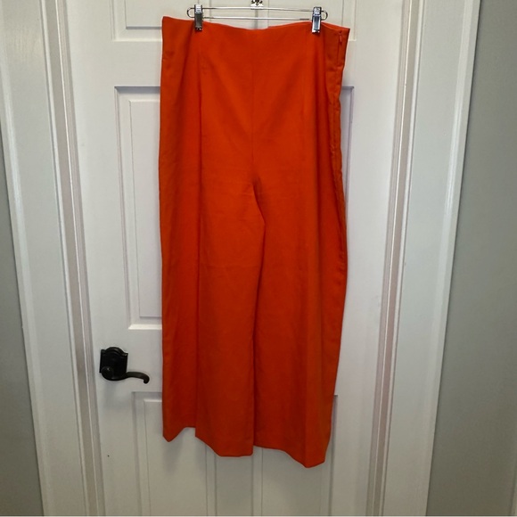 Zara Pants - Zara Orange Wide Leg Pants (C)
